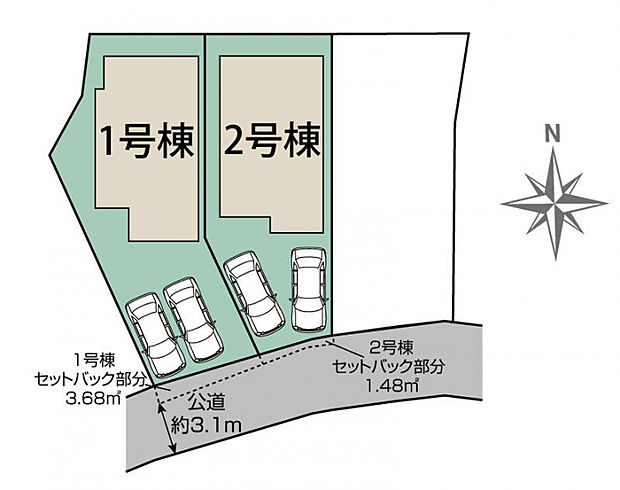 神戸市垂水区名谷町1期2棟 区画図