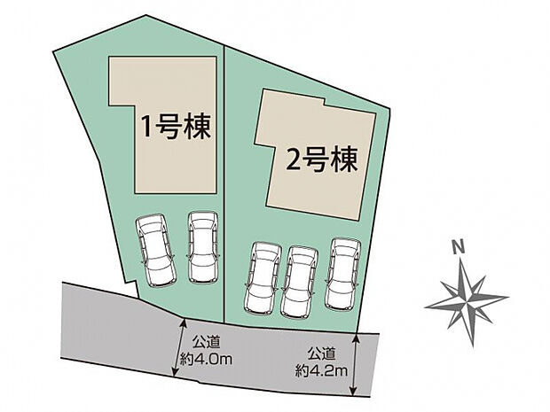 明石市魚住町中尾2期2棟 区画図
