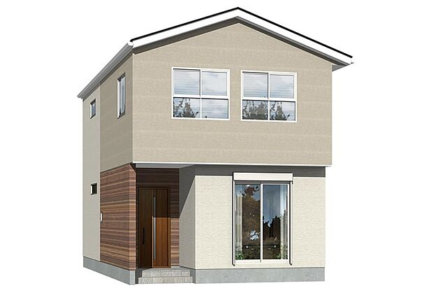 【完成予想図(外観)】11号棟｜4LDK+2WIC+パントリー+アイランドキッチン+ストレージ+リネンスペース +リビングアクセス階段+インナーバルコニー