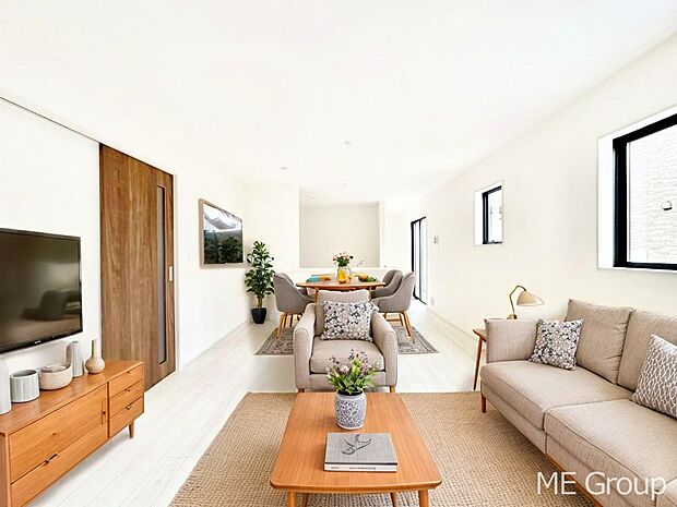 毎日大切な家族とコミュニケーションがとれる家族思いの間取り ※家具はCGです