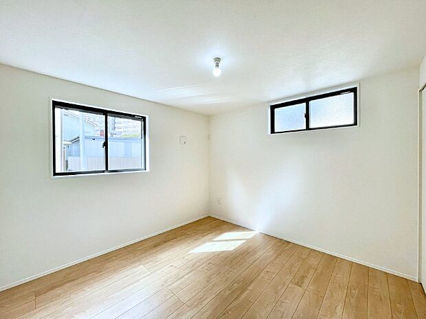 2面採光を確保した明るい空間。家族みんなが快適な暮らしを実現する設計です。