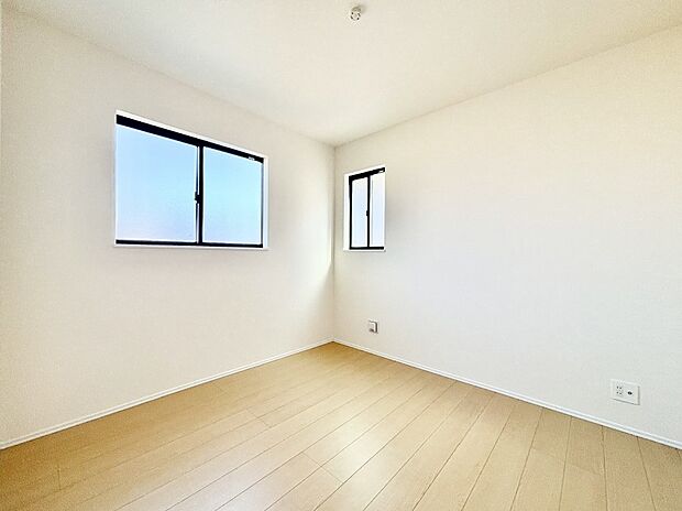 2面採光を確保した明るい空間。家族みんなが快適な暮らしを実現する設計です。