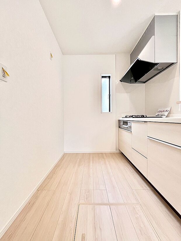 ゆとりあるキッチンではご家族と楽しくお料理ができます。