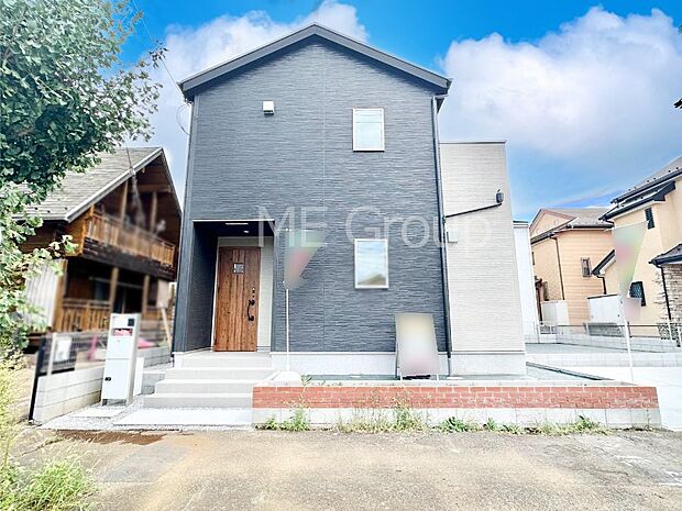 上質感あふれる外観デザイン。魅力の住まいを実現。