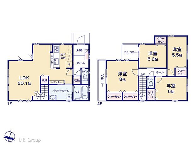 【4LDK】図面と異なる場合は現況を優先