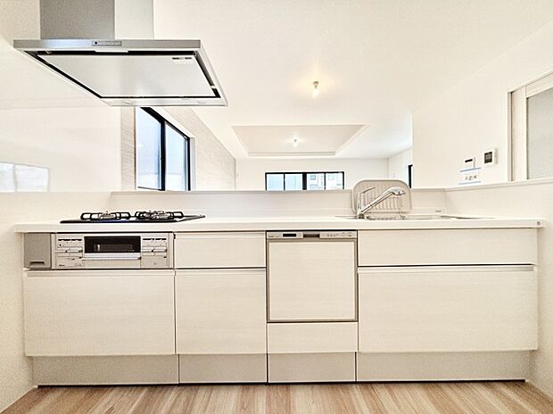 【キッチン】お料理を効率的に、楽しく!システムキッチン