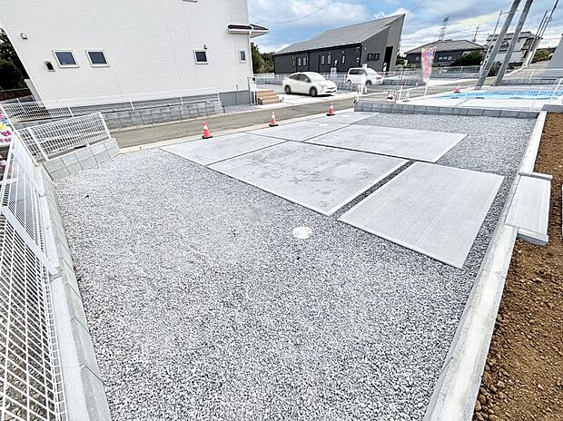 【駐車場】生活に欠かせない駐車スペース。