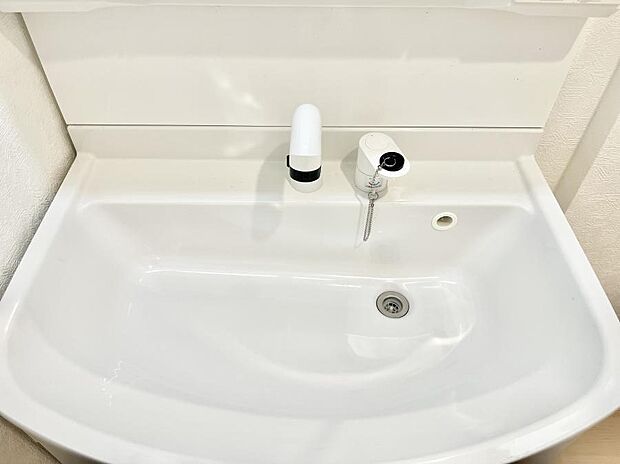 【その他設備(シャワー水栓)】ハンドシャワー付き！使いやすい洗面台。