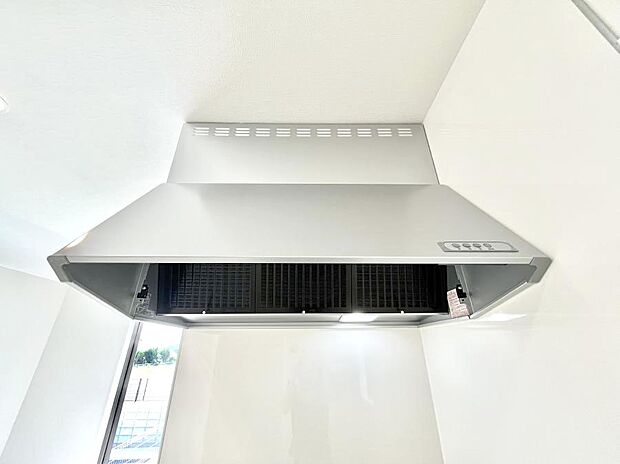 【その他設備(レンジフード)】基本的なお手入れはフィルターのみ！お手入れのしやすさも魅力です。