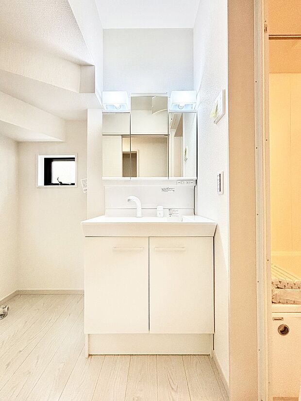 【洗面台・洗面所】収納力と機能性に優れた洗面化粧台