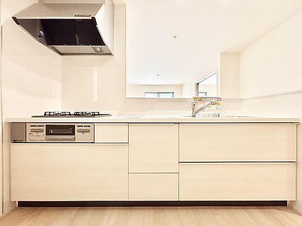 【キッチン】お料理を効率的に、楽しく!システムキッチン