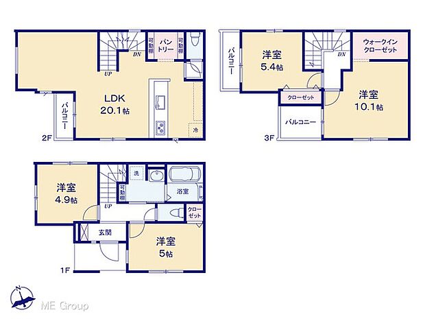 【4LDK】図面と異なる場合は現況を優先