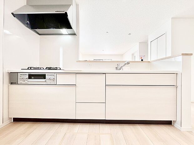 【キッチン】お料理を効率的に、楽しく!システムキッチン