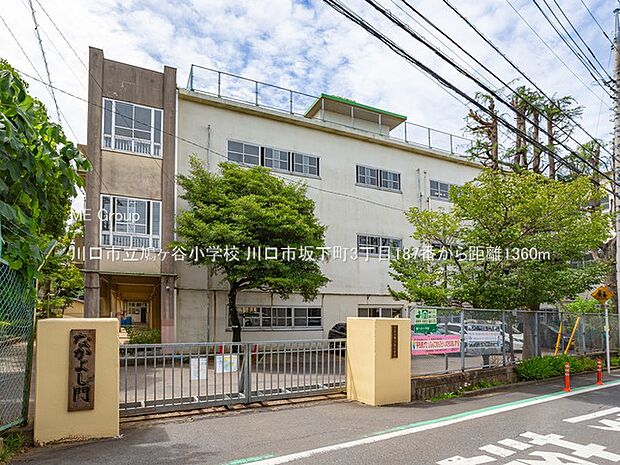 川口市立鳩ヶ谷小学校（約1,360m・徒歩17分）