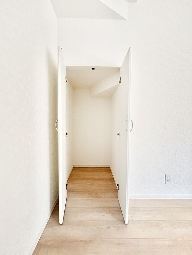 【その他設備(リビング収納)】リビング収納。ここに収納があると物が集まるLDKがスッキリ片付きそうですね。