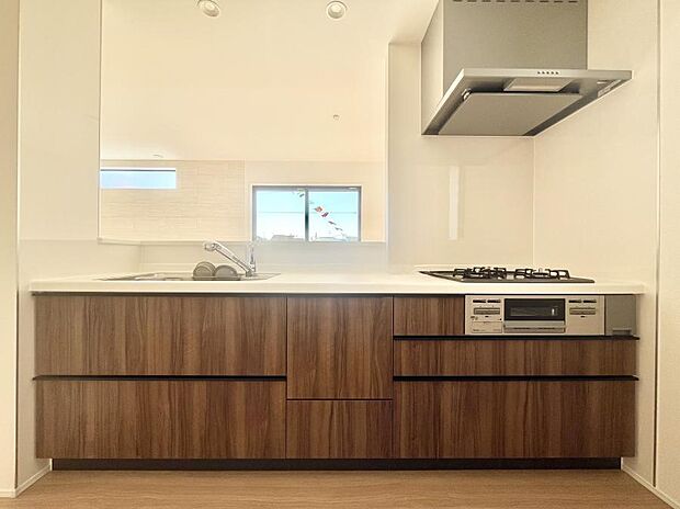 【キッチン】お料理を効率的に、楽しく!システムキッチン