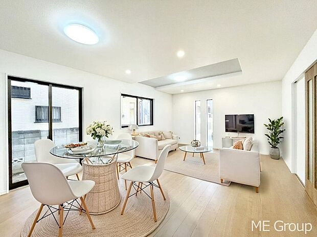 【リビング】住む方の個性が引き出される、インテリアを考えるのが楽しみなリビングです！