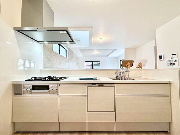 【キッチン】お料理を効率的に、楽しく!システムキッチン