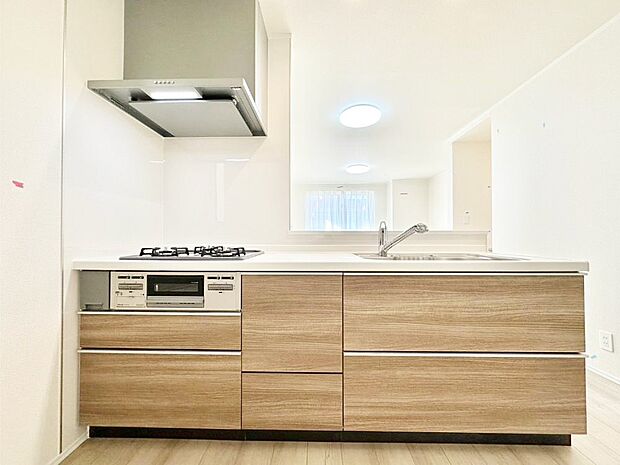 【キッチン】お料理を効率的に、楽しく!システムキッチン