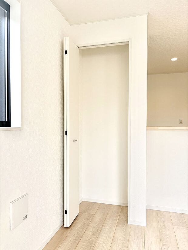 【その他設備(リビング収納)】リビング収納。ここに収納があると物が集まるLDKがスッキリ片付きそうですね。