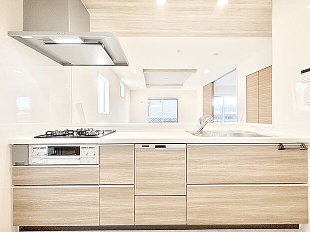 【キッチン】お料理を効率的に、楽しく！システムキッチン  