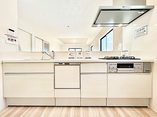 【キッチン】お料理を効率的に、楽しく！システムキッチン  