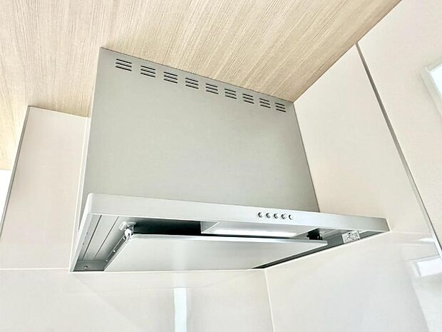 【その他設備(レンジフード)】基本的なお手入れはフィルターのみ!お手入れのしやすさも魅力です。