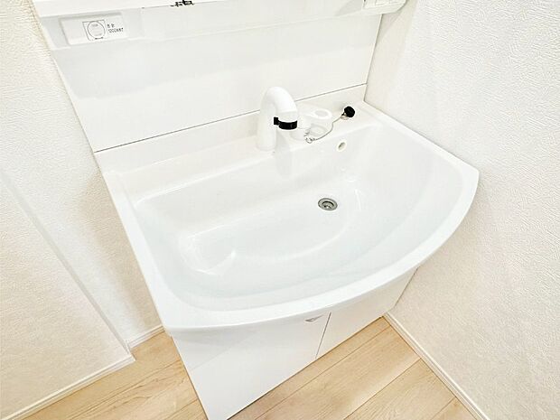 【その他設備(ハンドシャワー水栓)】ハンドシャワー付き！使いやすい洗面台。