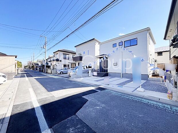 【前面道路含む現地写真】ここから始まる新生活を応援いたします
