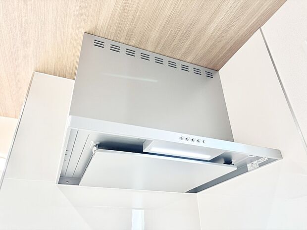 【その他設備(レンジフード)】基本的なお手入れはフィルターのみ!お手入れのしやすさも魅力です。