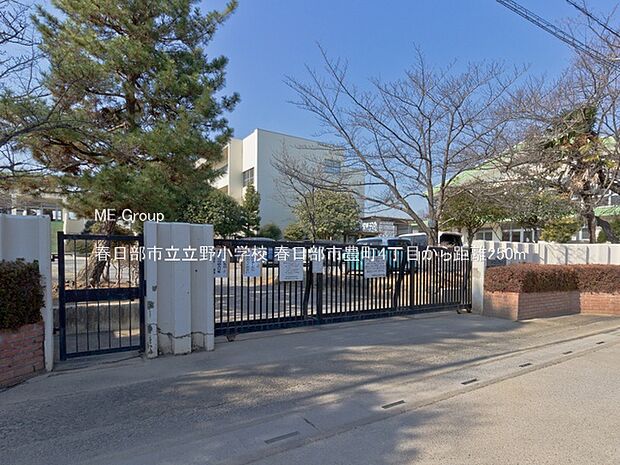 春日部市立立野小学校(約250m・徒歩4分)