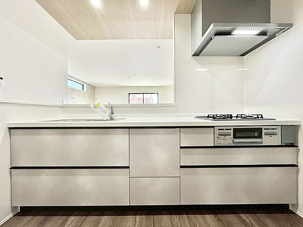 【キッチン】お料理を効率的に、楽しく!システムキッチン