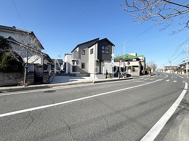 【前面道路含む現地写真】ここから始まる新生活を応援いたします