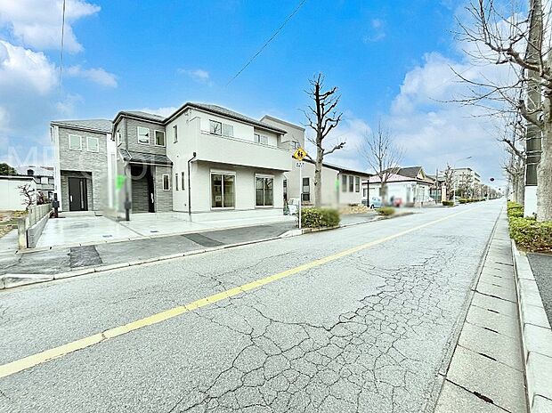 【前面道路含む現地写真】ここから始まる新生活を応援いたします!