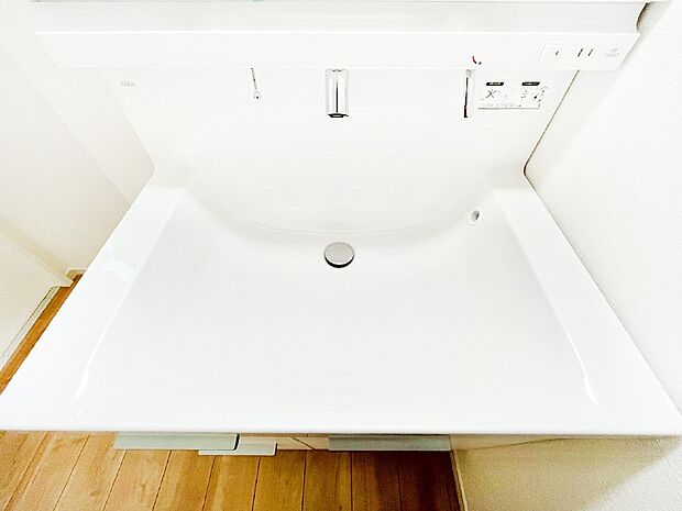 【その他設備(ハンドシャワー水栓)】ハンドシャワー付き!使いやすい洗面台。