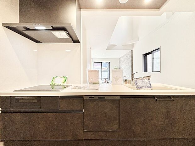 【キッチン】お料理を効率的に、楽しく!システムキッチン