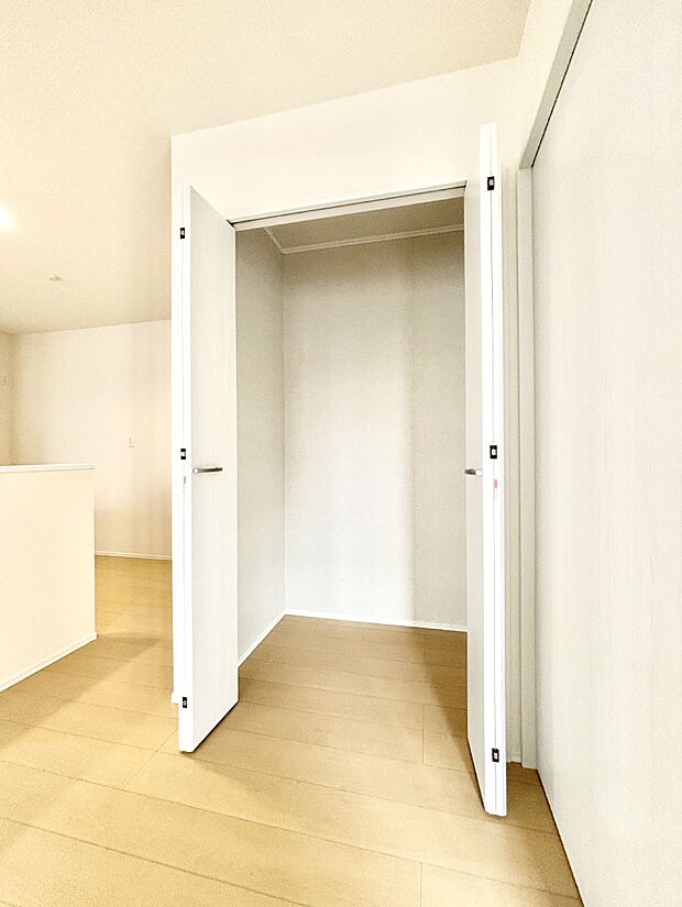 【その他設備(リビング収納)】リビング収納。ここに収納があると物が集まるLDKがスッキリ片付きそうですね。