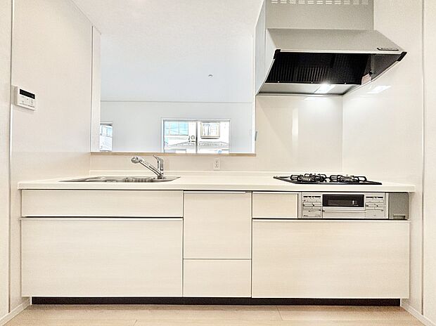 【キッチン】お料理を効率的に、楽しく!システムキッチン