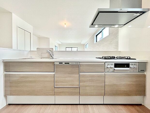 【キッチン】お料理を効率的に、楽しく!システムキッチン