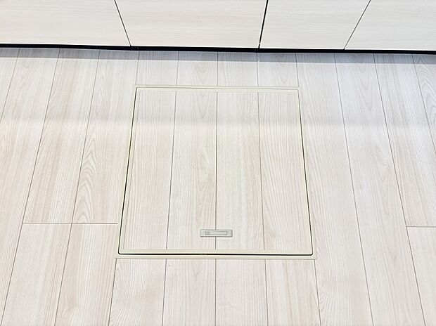【その他設備(床下収納)】床下収納付き！日用品・非常用品の収納にも大活躍。