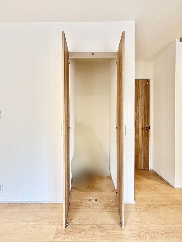 【その他設備(リビング収納)】リビング収納。ここに収納があると物が集まるLDKがスッキリ片付きそうですね。