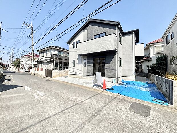【前面道路含む現地写真】堂々完成!! ここから始まる新生活を応援いたします!