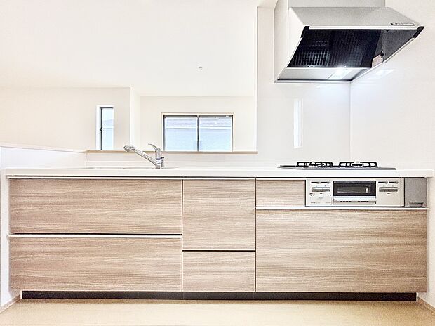 【キッチン】お料理を効率的に、楽しく！システムキッチン