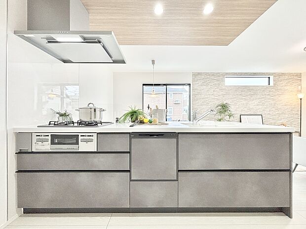 【キッチン】お料理を効率的に、楽しく!システムキッチン