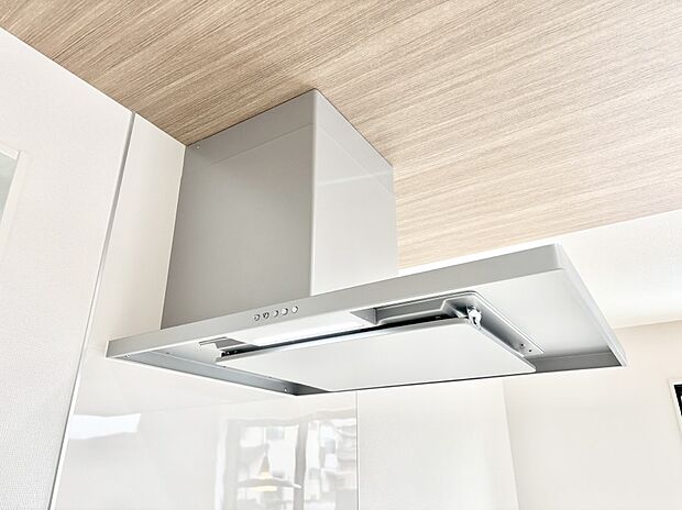 【その他設備(レンジフード)】基本的なお手入れはフィルターのみ!お手入れのしやすさも魅力です。