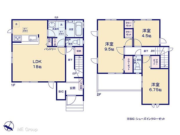 【3LDK】図面と異なる場合は現況を優先
