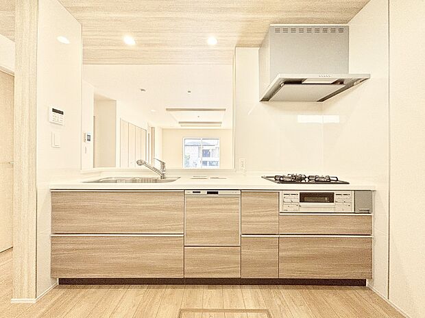 【キッチン】お料理を効率的に、楽しく！システムキッチン  