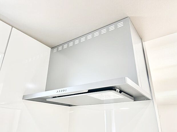 【その他設備(レンジフード)】基本的なお手入れはフィルターのみ!お手入れのしやすさも魅力です。