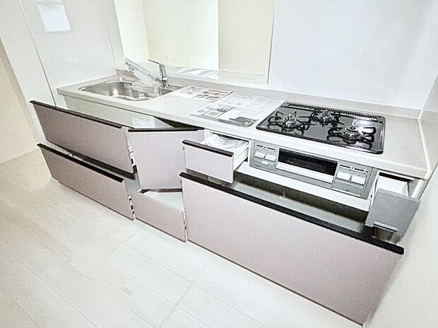【その他設備(スライド収納)】Ｓｉセンサーコンロ