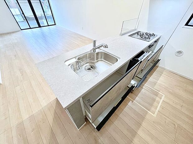 【その他設備(スライド収納)】使いやすさを優先したスライド式収納タイプ！